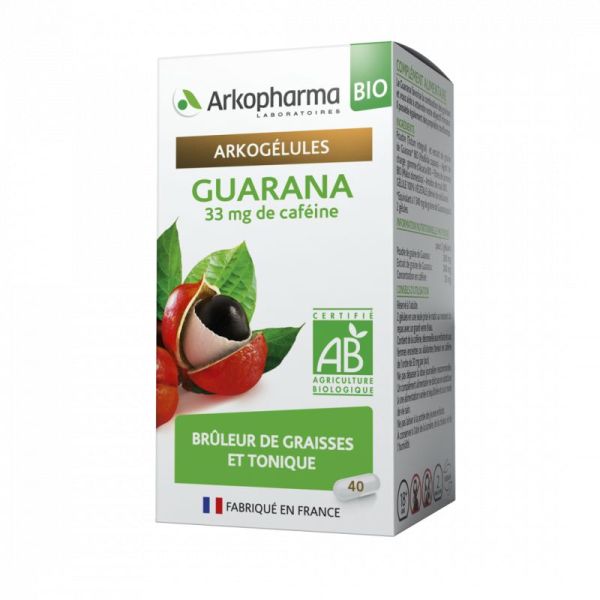 Arkocaps - Organic Guarana - 40 capsules